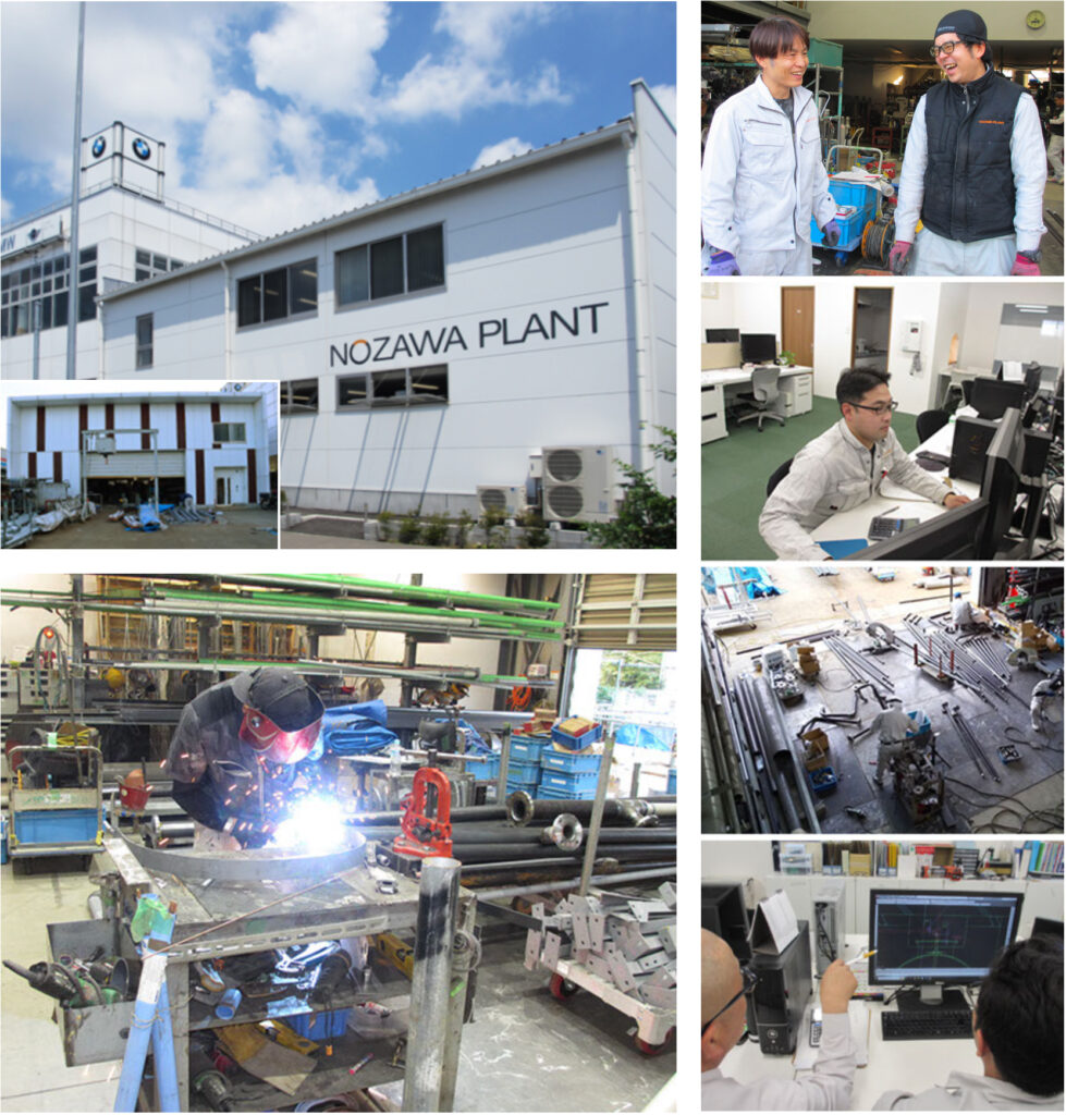 働きやすさを追求した、野沢プラントの社屋